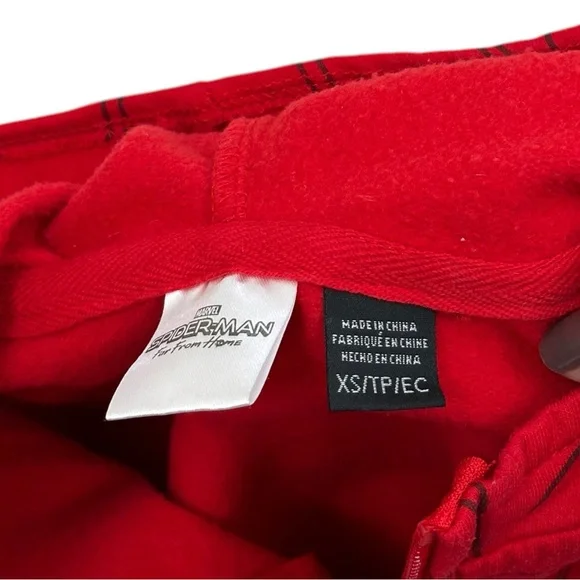 Marvel Spider-Man Far From Home Full Zip Hoodie - Boys Girls Size XS - Picture 2 of 5